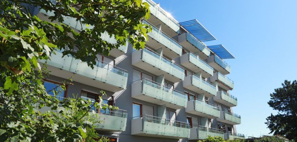 Blick auf den Kemnater Hof Hotel & Apartments bei Stuttgart